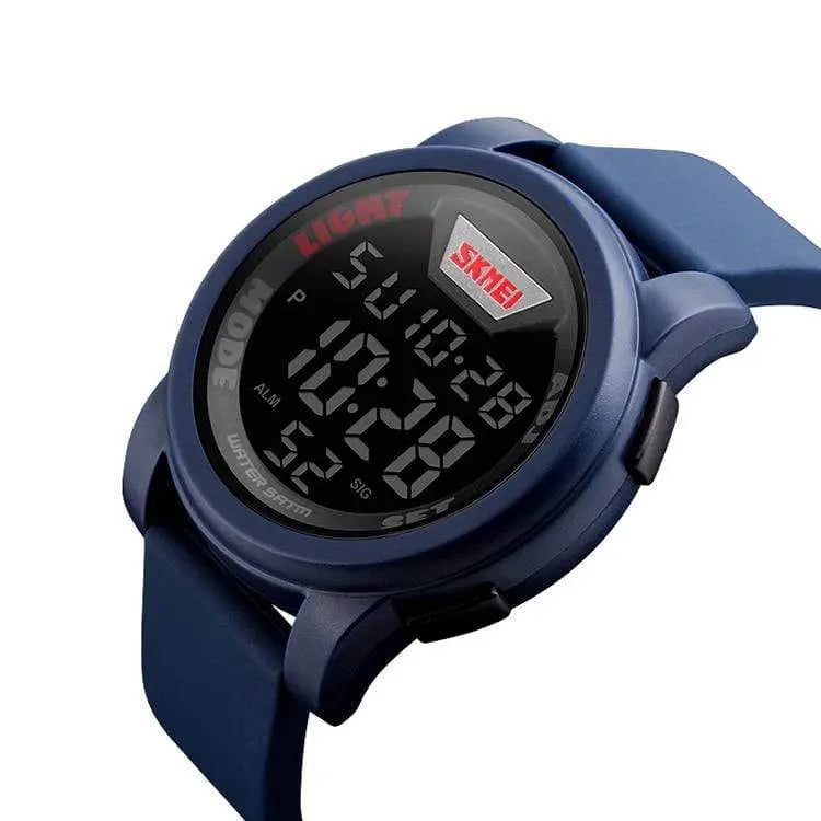 Skmei 1218 Original Digital Alarm Stopwatch waterproof sports watch for Men