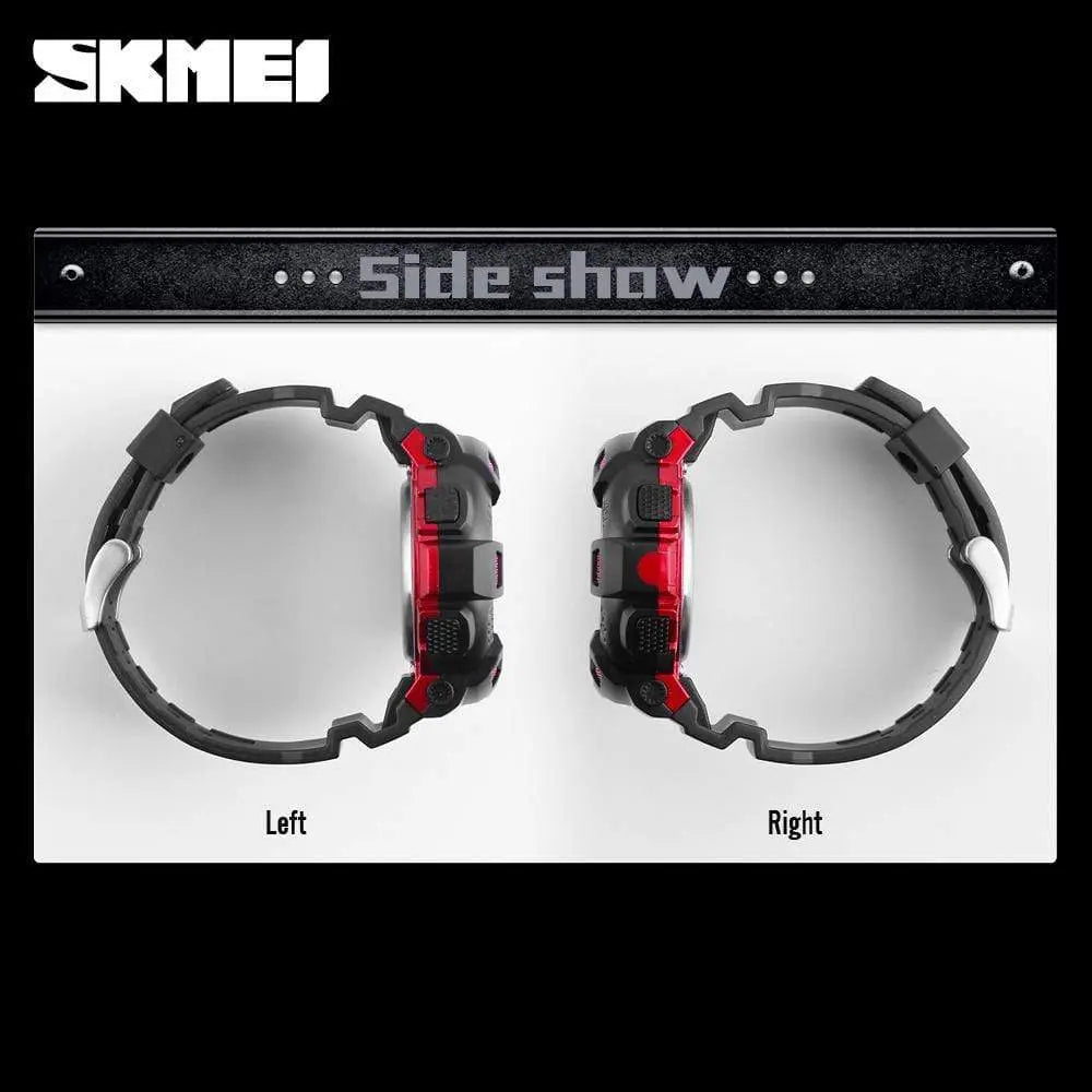 Skmei 1243 Original Digital waterproof Sports wrist watch Chronograph for Boys For Men