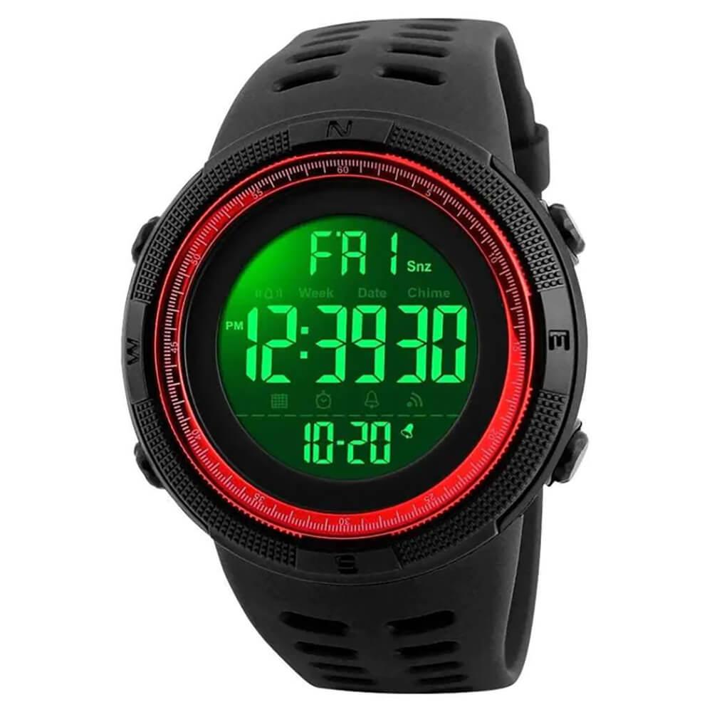 Skmei 1251 Original Digital Sports Watch Red