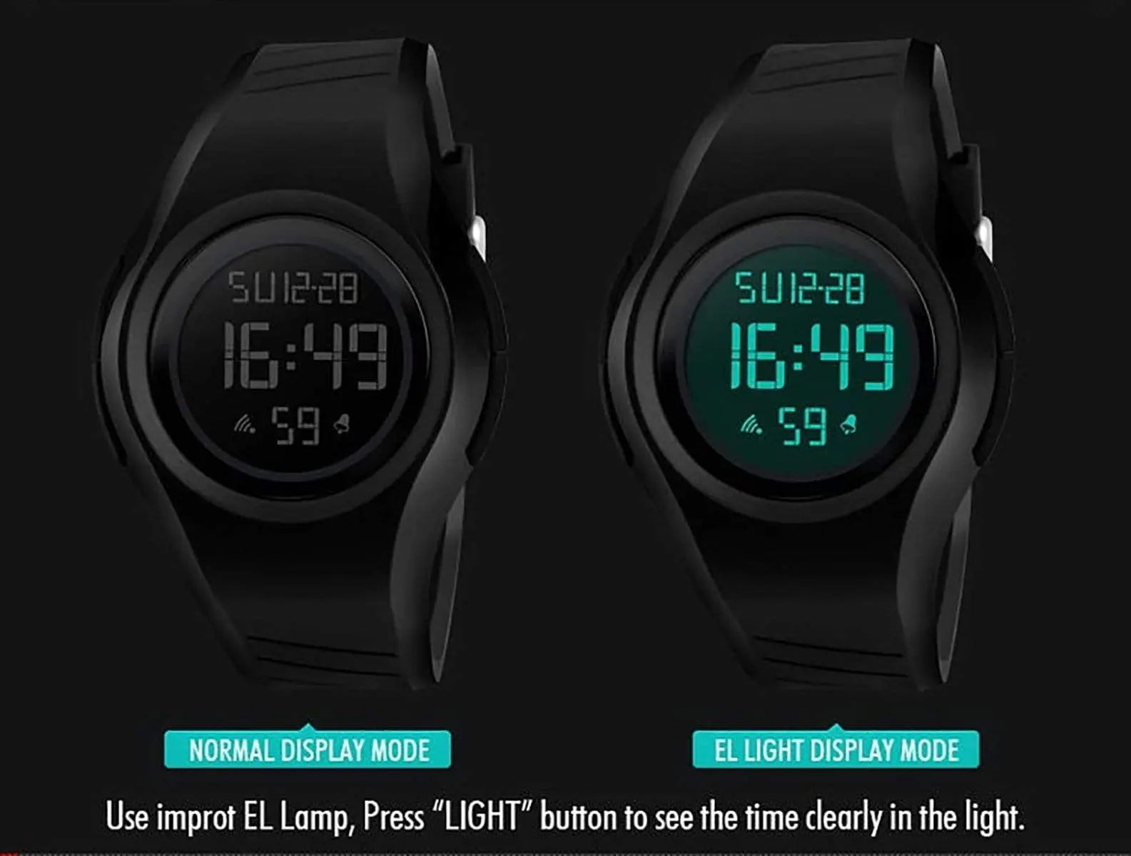 Skmei 1269 Original Digital waterproof designer watch for Girls Women