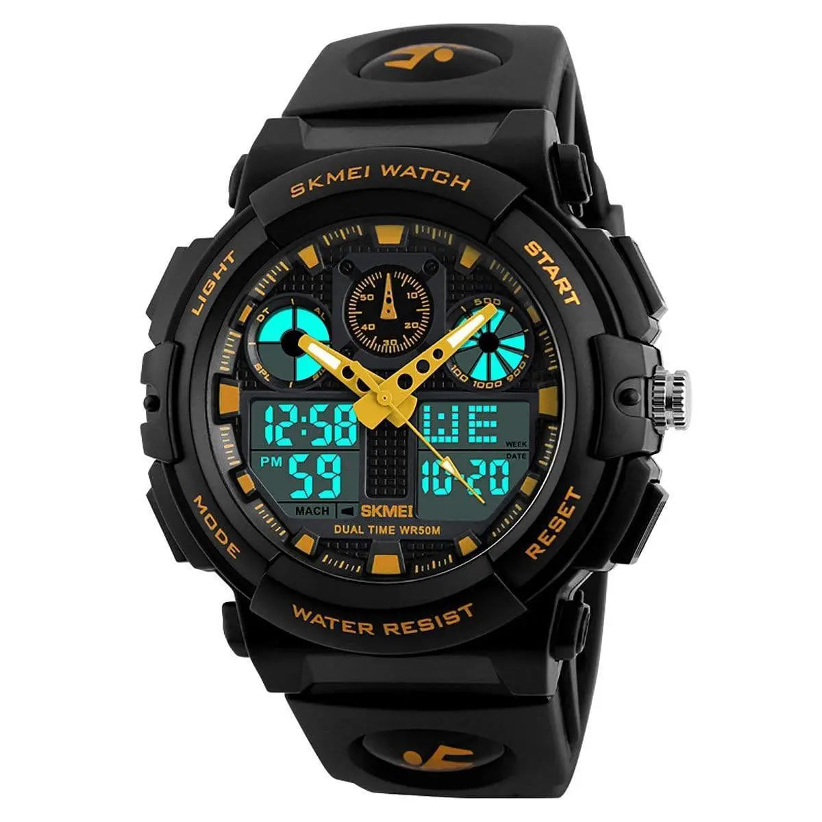 Skmei 1270 Original Analog Digital Multifunction Watch Waterproof wrist watch for Men