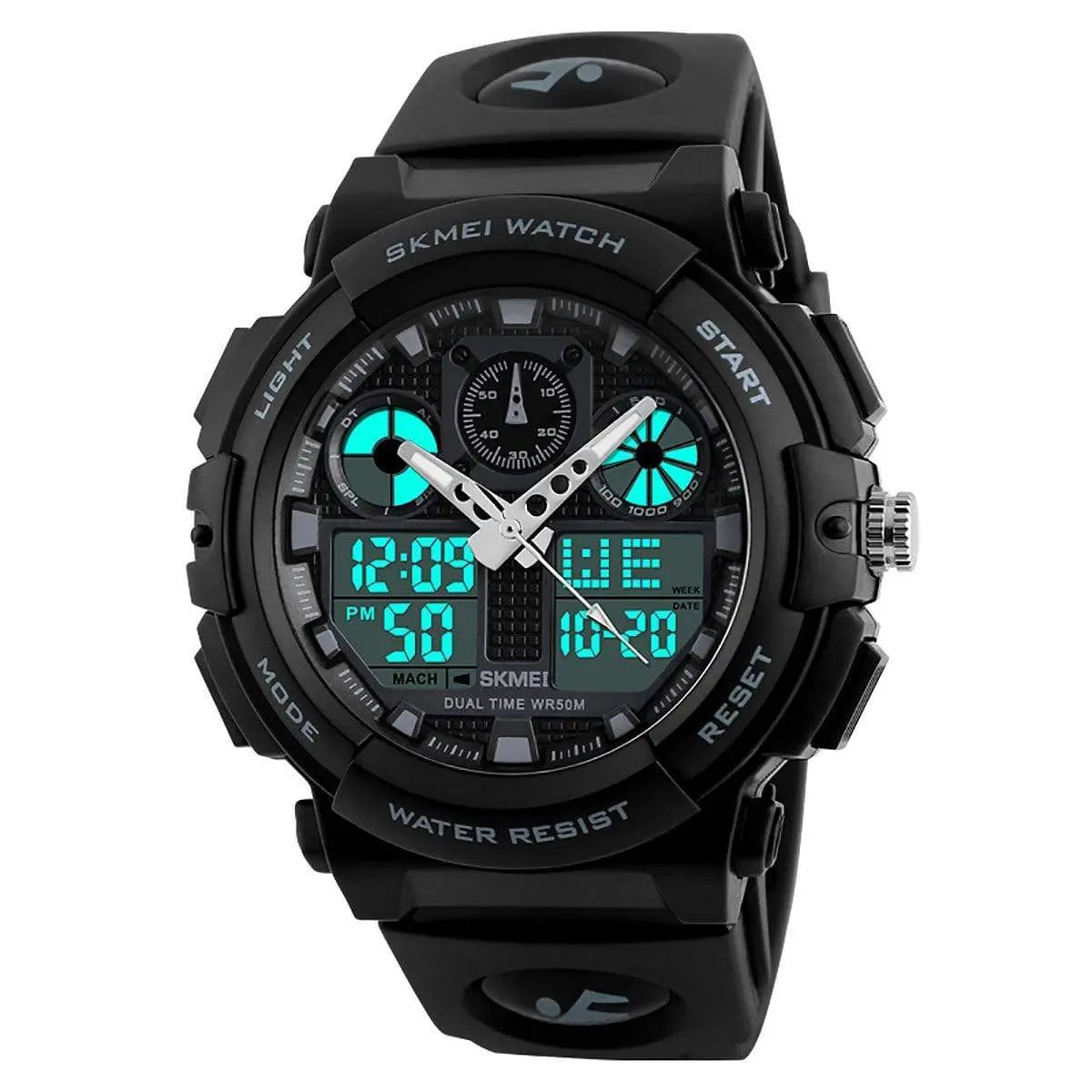 Skmei 1270 Original Analog Digital Multifunction Watch Waterproof wrist watch for Men