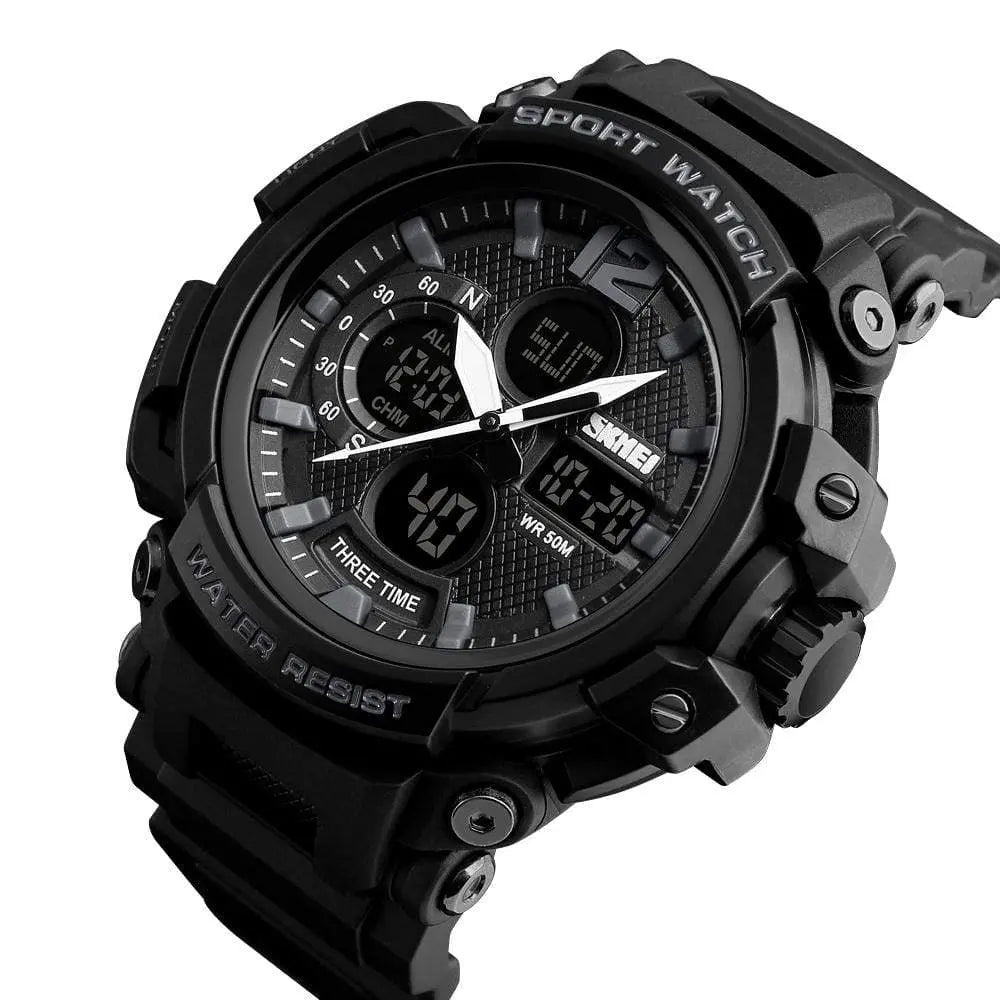 Skmei 1343 Original Analog Digital Waterproof sport watch for men
