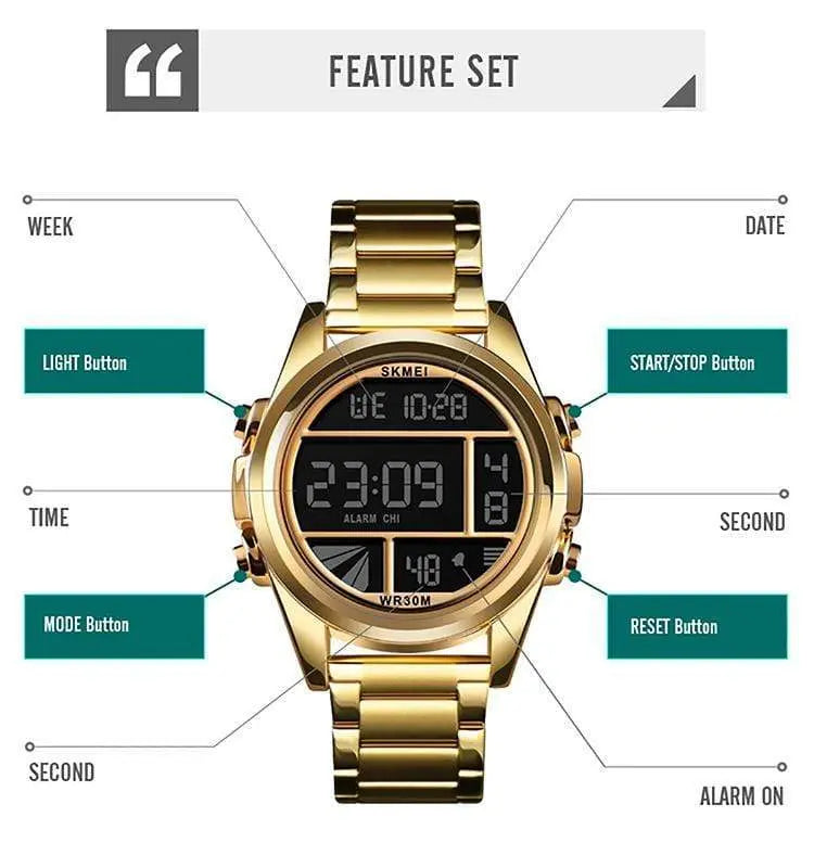 Skmei 1448 Original Digital Multifunction watch for Men