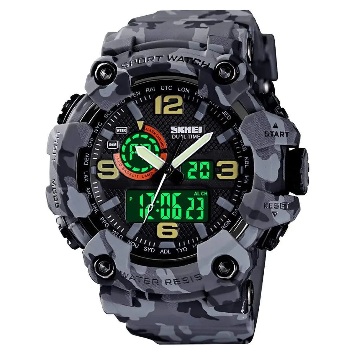 Skmei 1520 Original Analog Digital Multifunction watch for Men