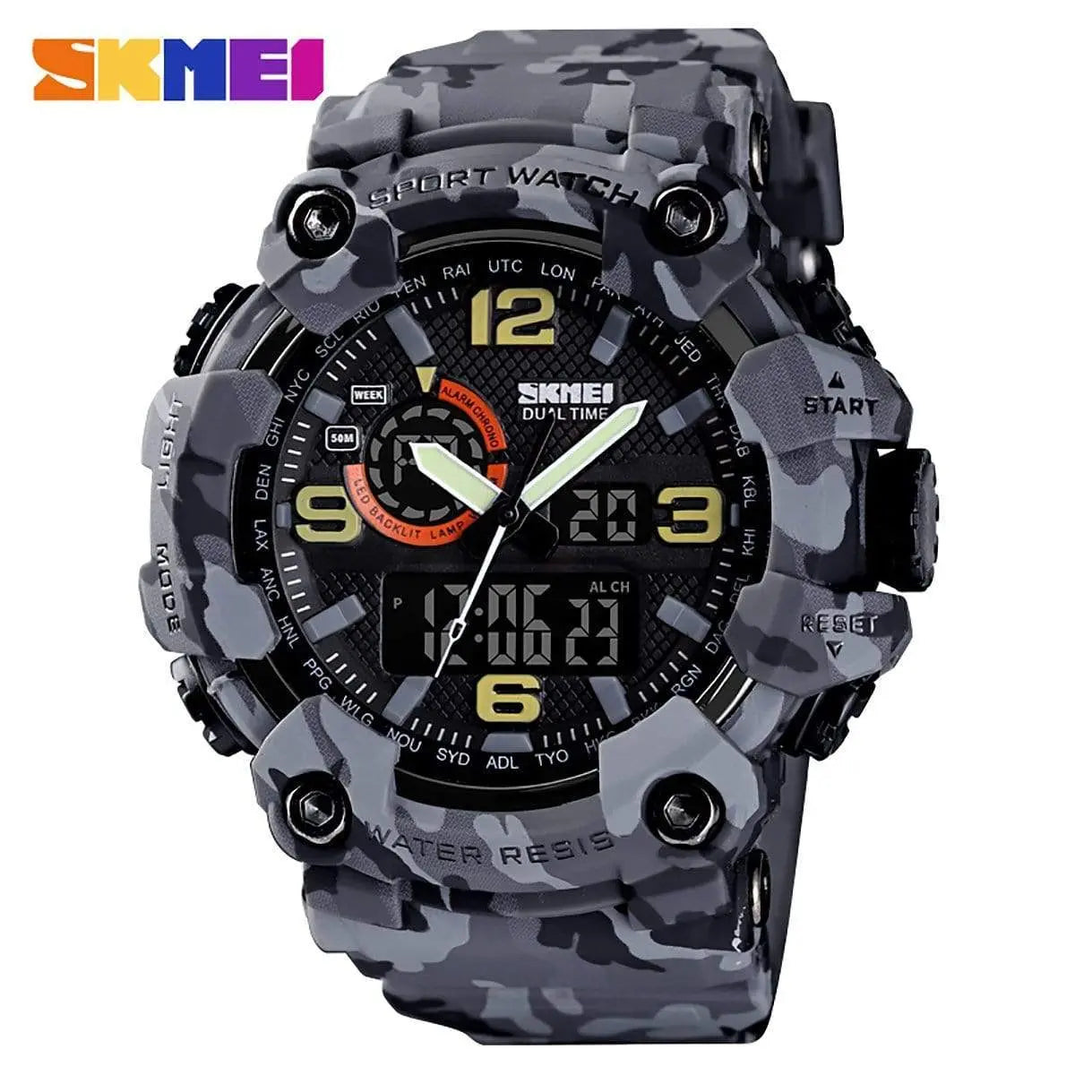Skmei 1520 Original Analog Digital Multifunction watch for Men