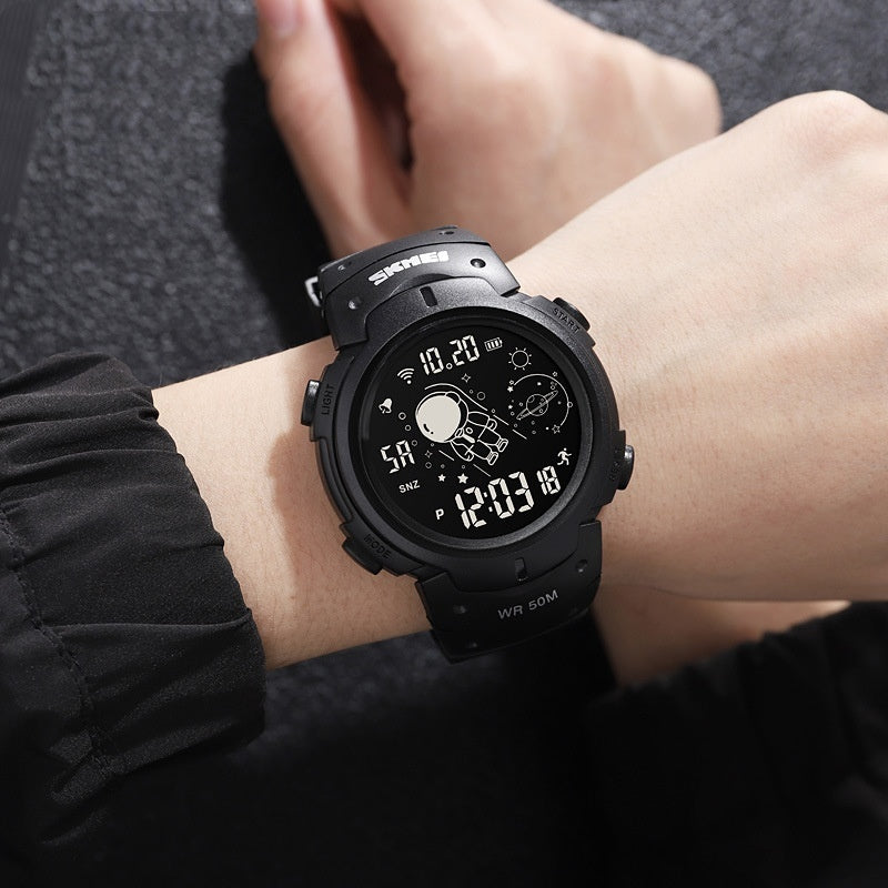 Skmei 1820 Multifunctional Spaceman Unisex Sports Watch