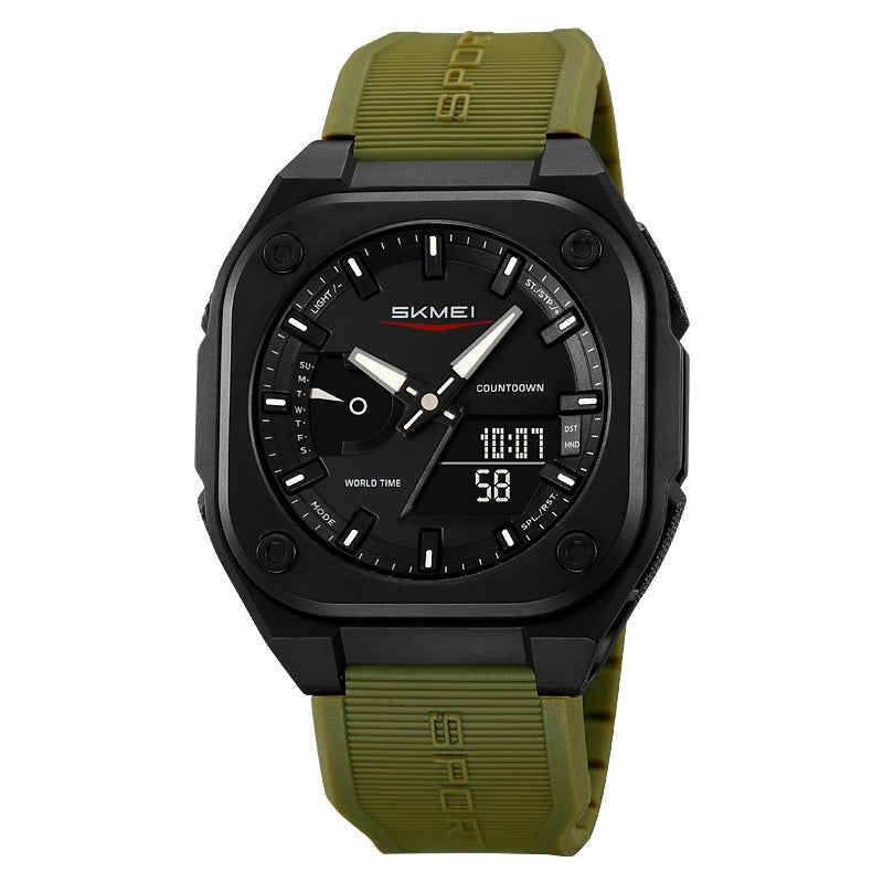 Skmei 2328 Analog Digital 5 Alarm Watch for men