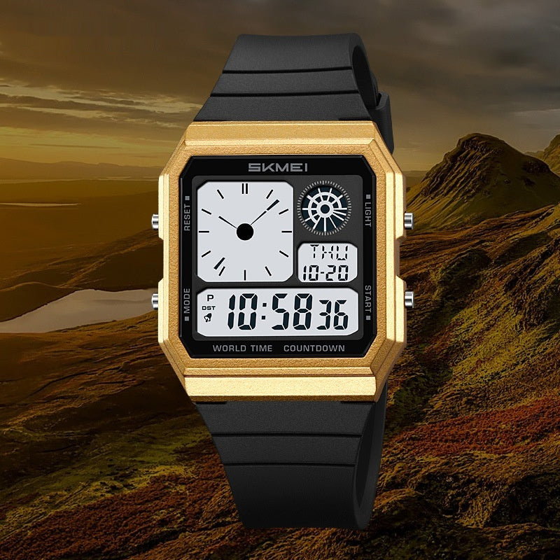 Skmei 2347 Waterproof Multifunctional Digital Sports Watch For Men