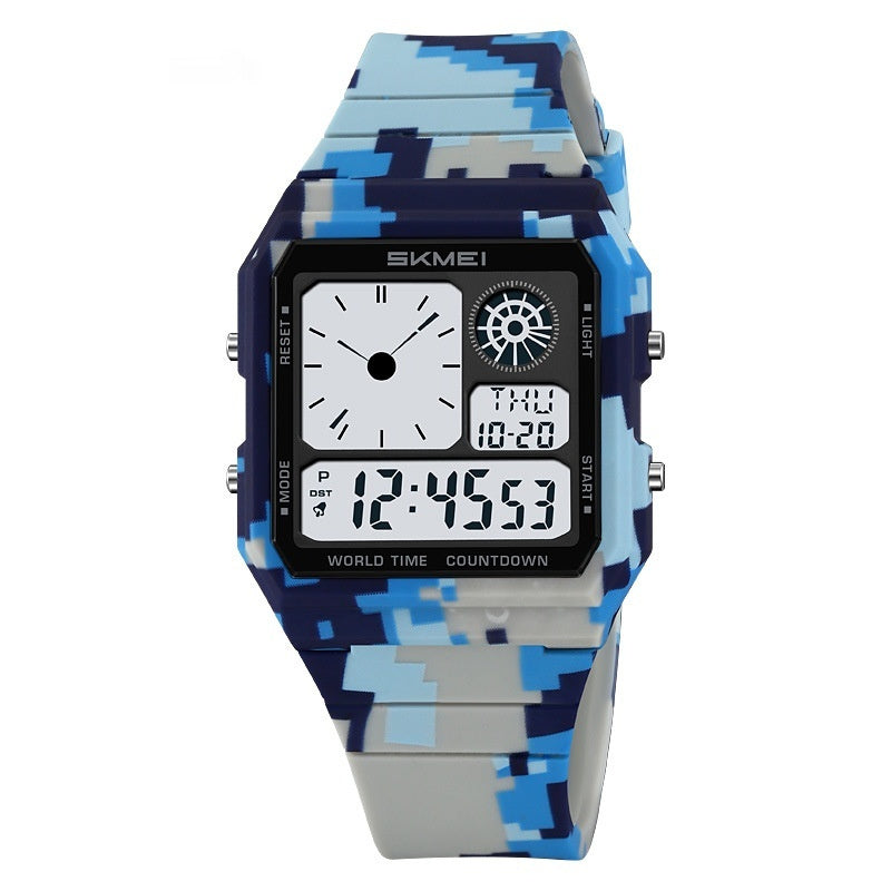 Skmei 2347 Waterproof Multifunctional Digital Sports Watch For Men