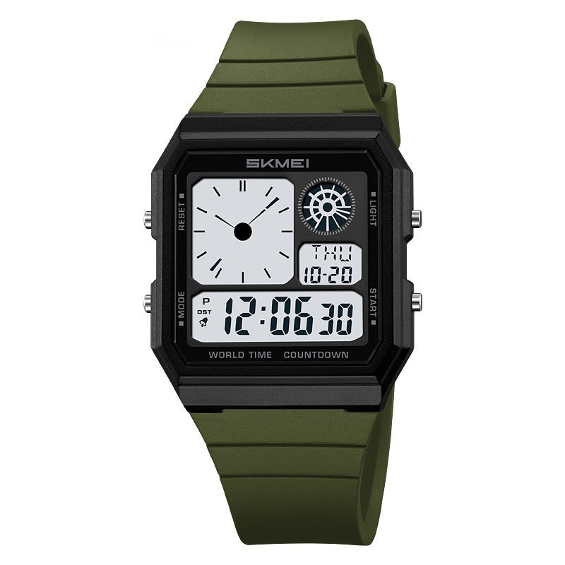 Skmei 2347 Waterproof Multifunctional Digital Sports Watch For Men