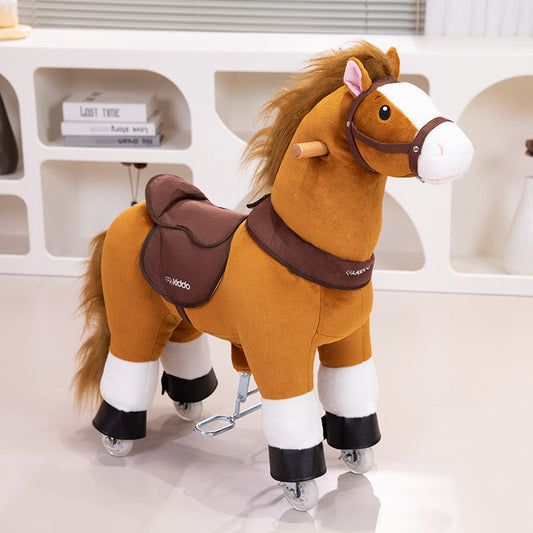 Kids Rocking Horse Brown Small Size