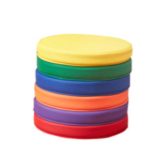 Supreme Sports Round Floor Cushion With Handle 6 Pieces