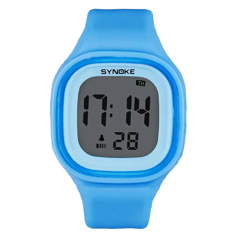 Synoke 66896 Digital Multicolor Light waterproof watch for Women & Girls