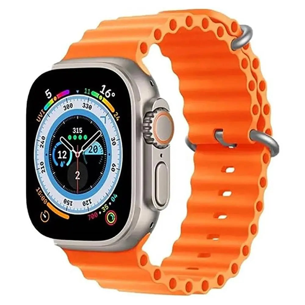 T800 Smart Watch 1.99" Infinite Display Wireless Charging Heart Rate Monitor  Bluetooth Call Watch