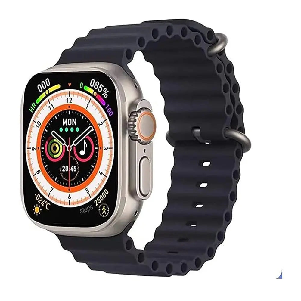 T800 Smart Watch 1.99" Infinite Display Wireless Charging Heart Rate Monitor  Bluetooth Call Watch