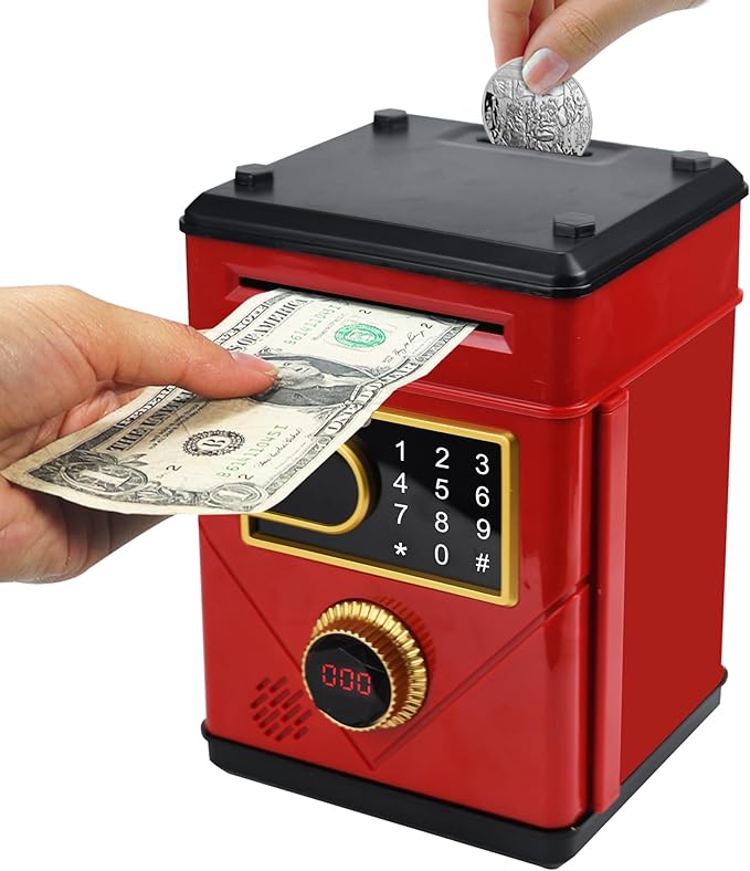 Touch Screen Piggy Bank Electronic Password For Kids
