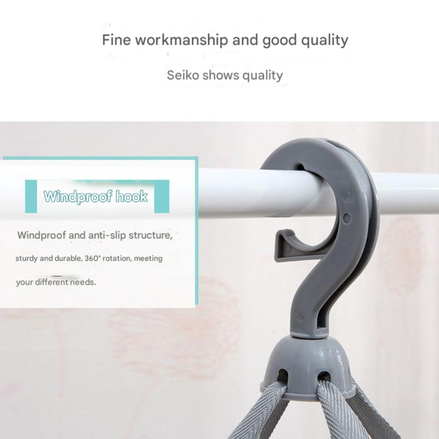Foldable Clothes Drying Rack Net Basket for Socks & Underwear – Deformation-Resistant Hanging Dryer