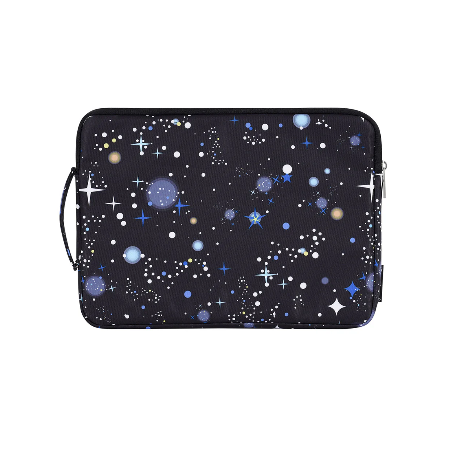 Waterproof Laptop Sleeve – Cosmic Night Galaxy Print, Zipper Pouch for 11–15” Devices