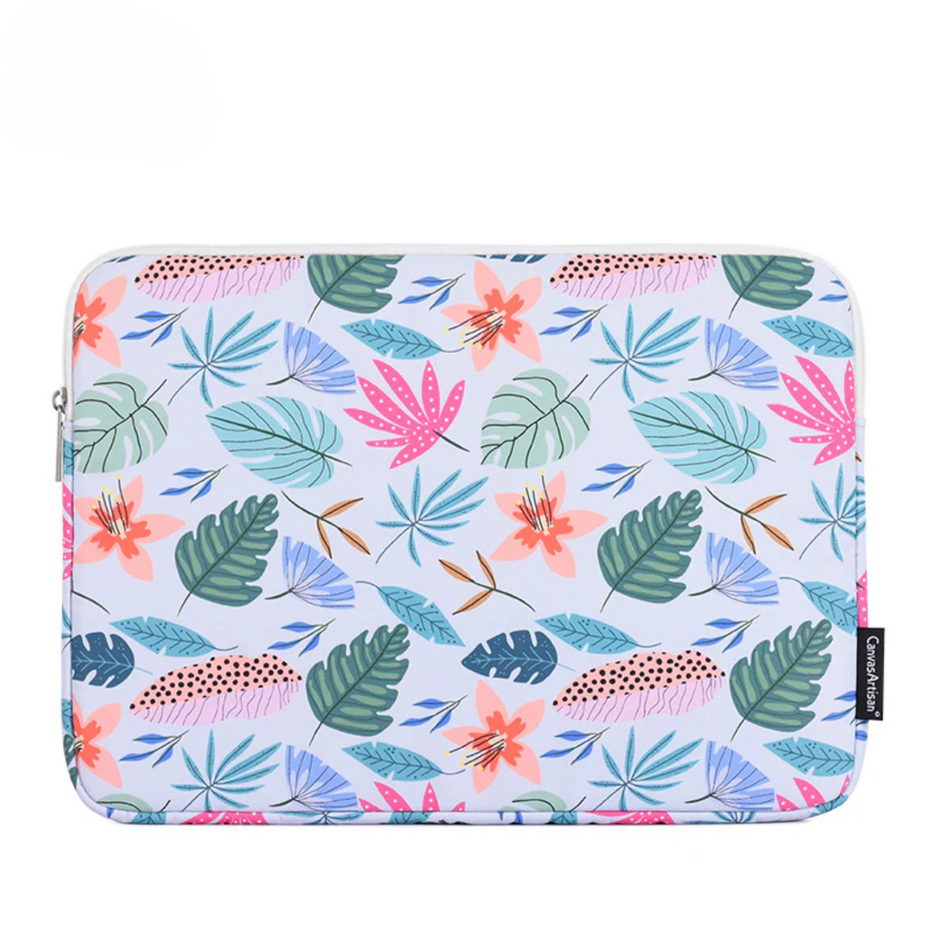 Waterproof Tropical  Laptop Sleeve – Case for MacBook, Dell, ASUS, Huawei & More