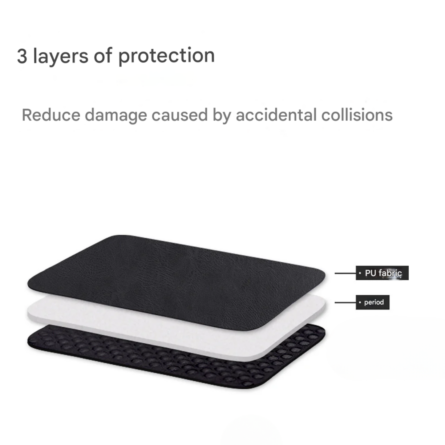 Shockproof PU Laptop Sleeve for MacBook Air/Pro – Urban Style, 13"–16.2"