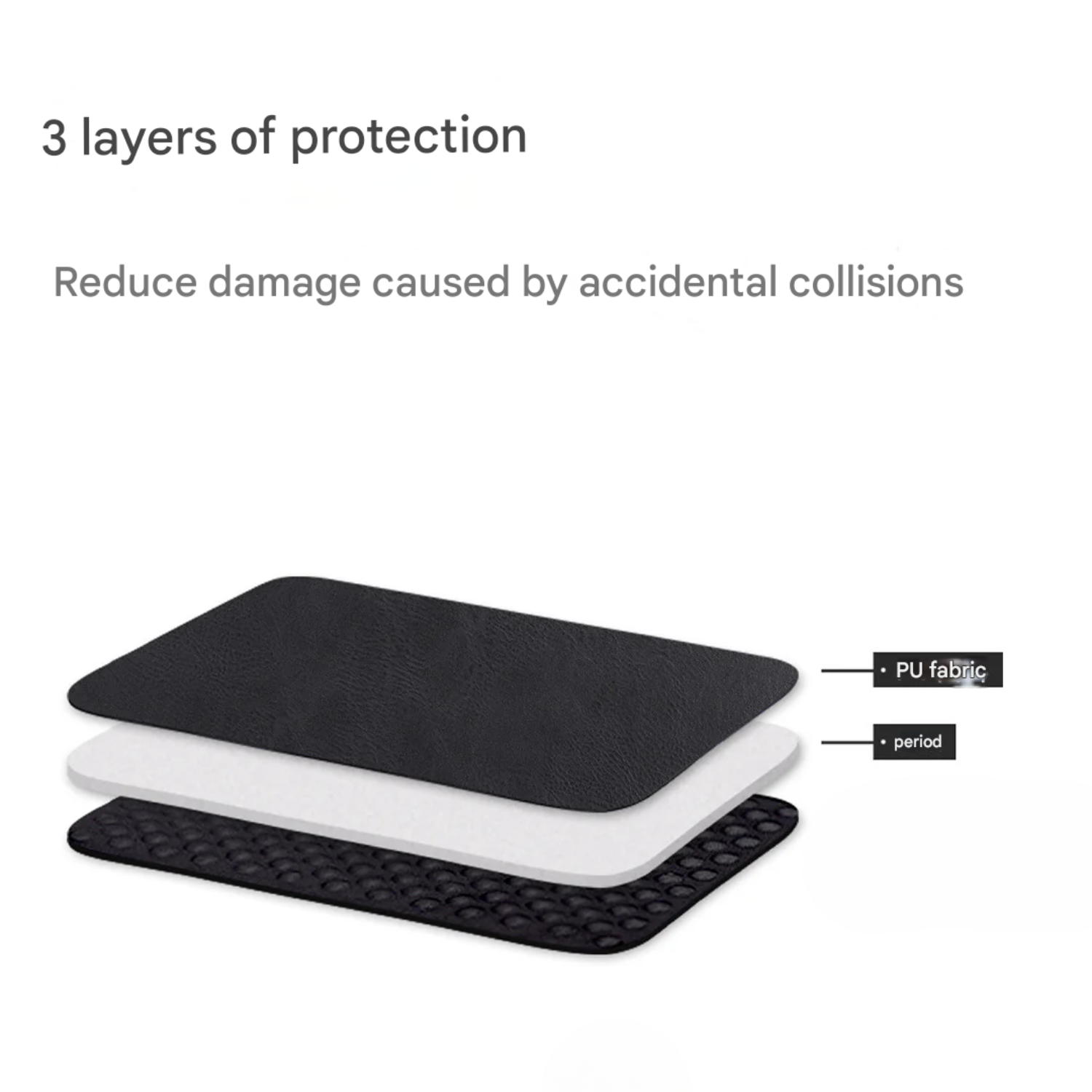 Shockproof PU Laptop Sleeve for MacBook Air/Pro – Urban Style, 13"–16.2"