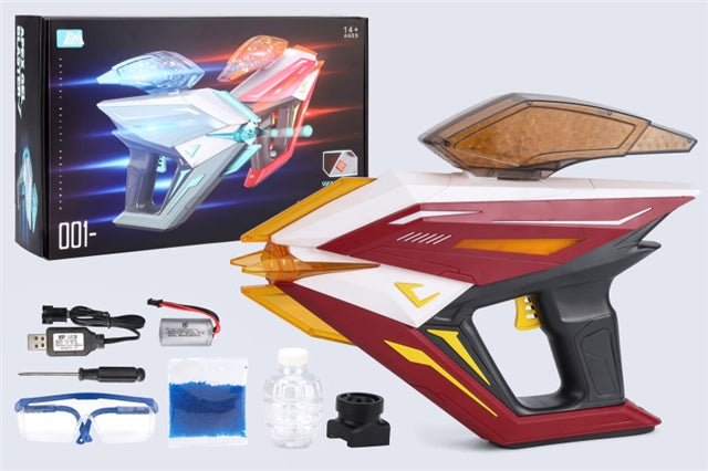 Piqoqo Space Shooter Gel Blaster Gun Red