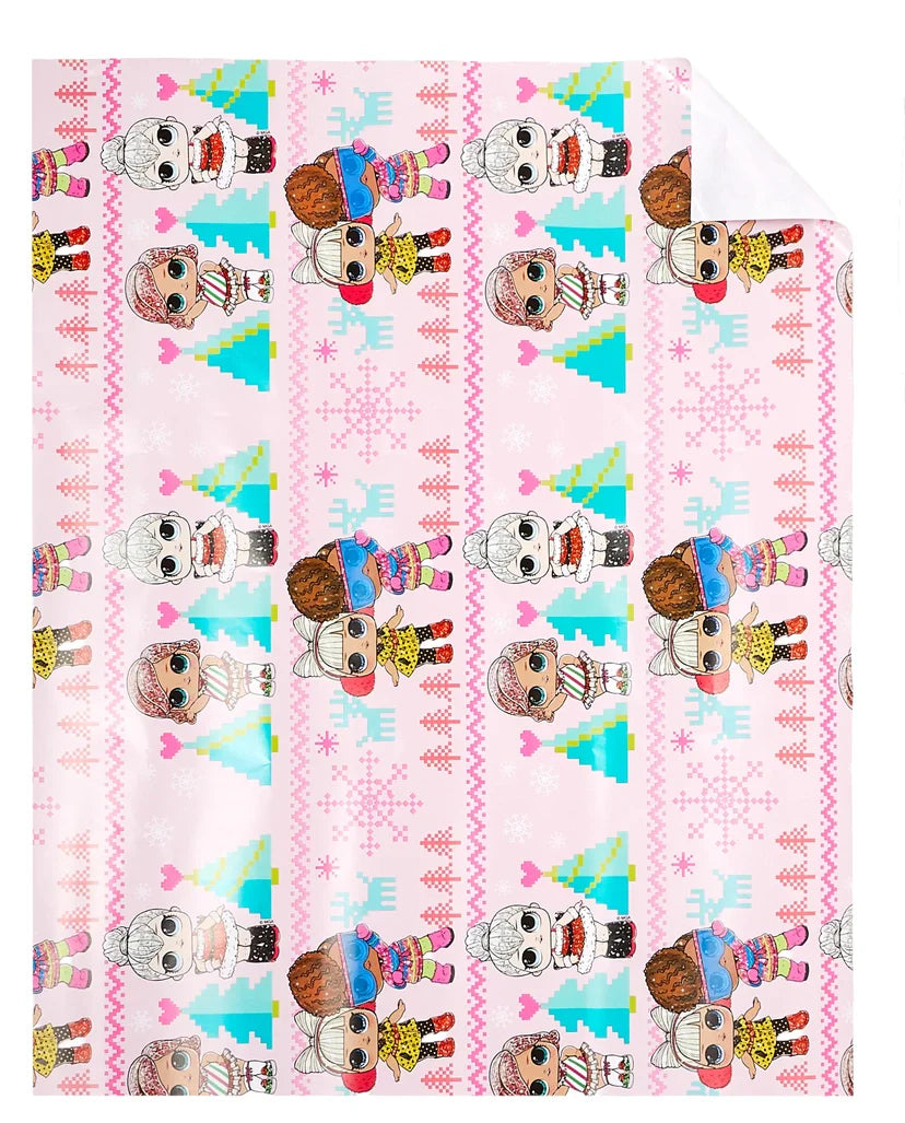 Lol Surprise Gift Wrapping Sheet 2m