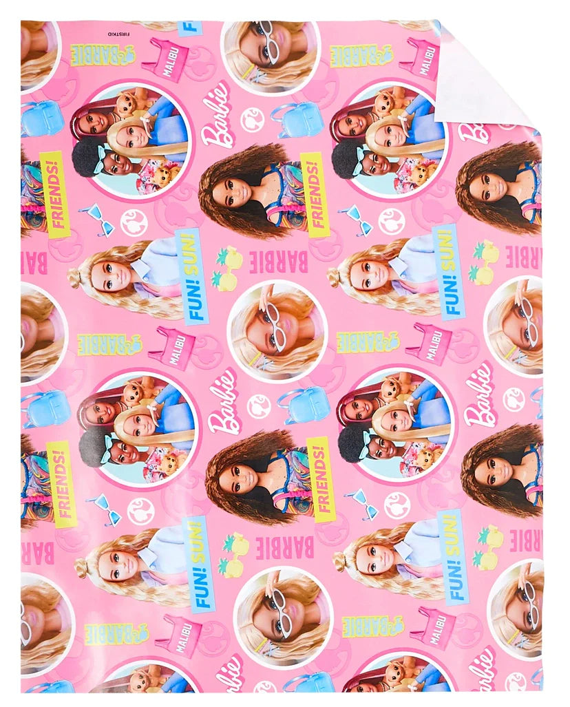 Barbie Gift Wrapping Sheet 2m