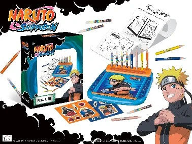 Naruto Roll And Go Coloring