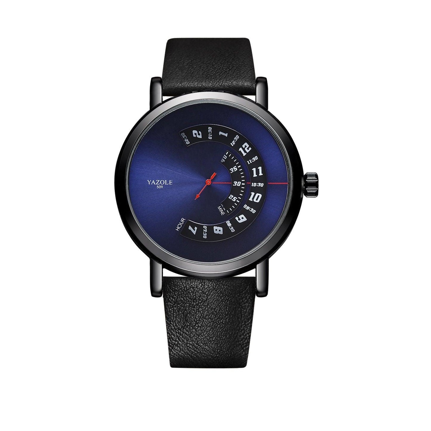 Yazole Watch Men's Turntable Waterproof Men's Watch Quartz Watch Men's Watch