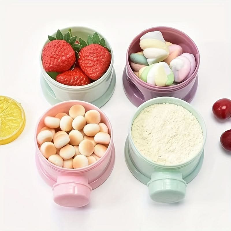 Cartoon Bear Food Box, 3-Layer or 4-Layer Portable Snack Container