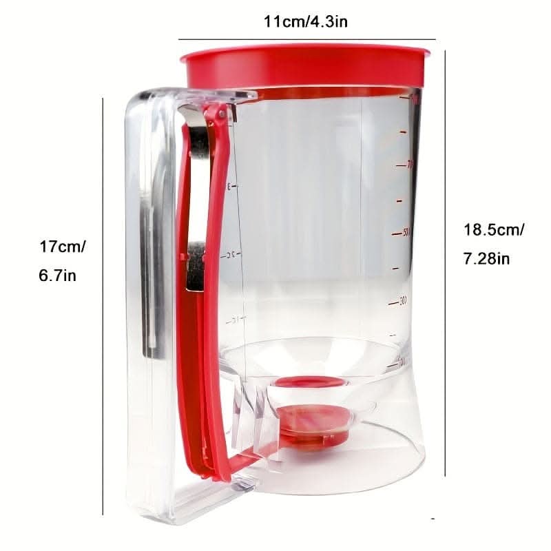 1/100pcs Pancake Batter Dispenser - Precision Pouring for Pancakes, Cupcakes, Waffles, and More