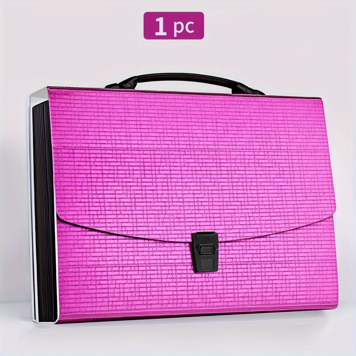 Modern Waterproof A4 Accordion File Organizer, Multi-Layer Document Holder