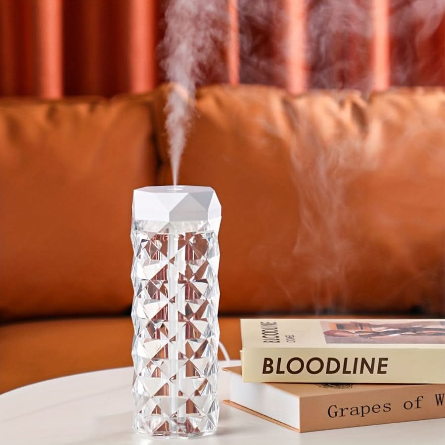 USB Air Humidifier with Night Light & Aromatherapy