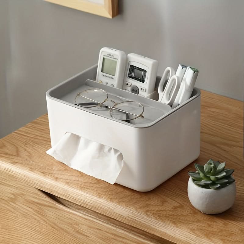 Multifunctional Desktop Storage Box – Tissue Holder