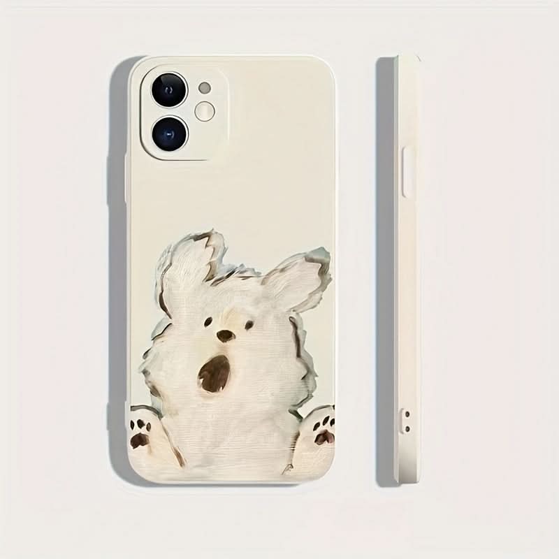 Cartoon Graphic Silicone Phone Case - Shockproof