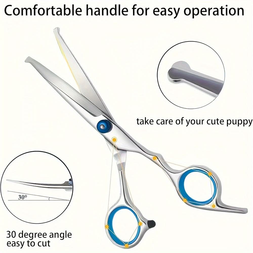 7-Piece Pet Grooming Scissors Set
