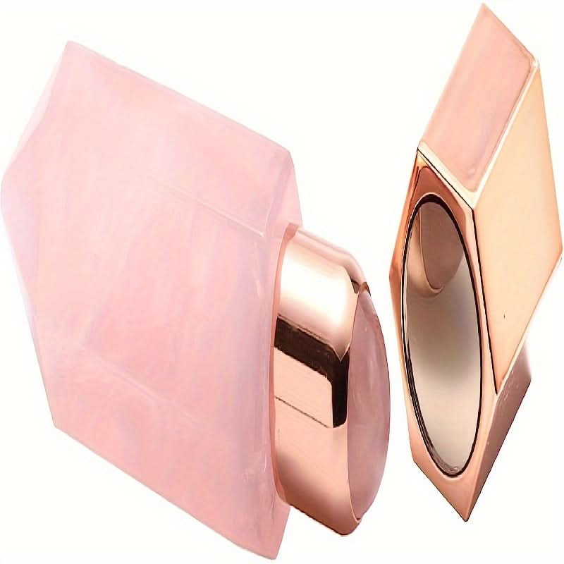 10ml Pink Crystal Roll-On Bottle with Powder Bead