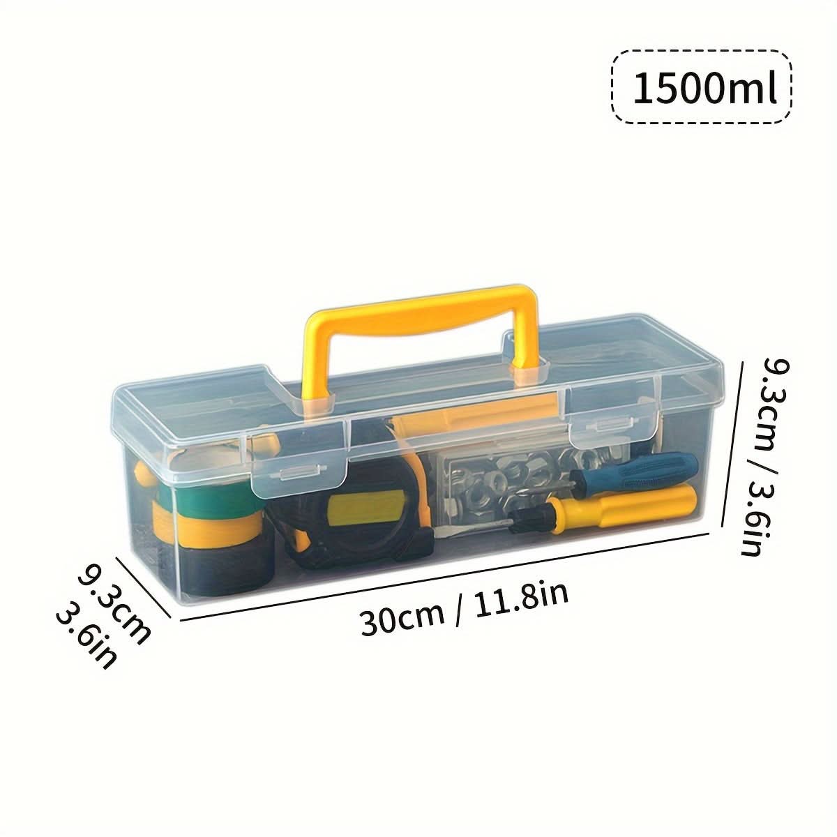 Waterproof Transparent Plastic Tool Storage Box