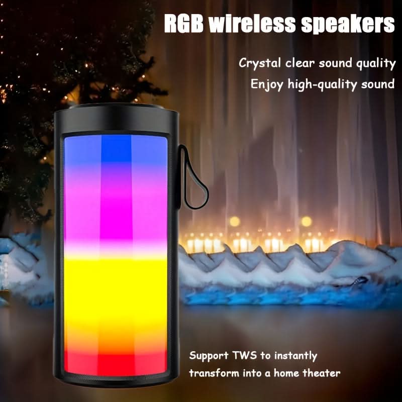 RGB Portable Wireless Speaker with 360° Sound