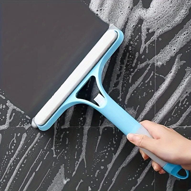 3-in-1 Glass Wiper Scraper Squeegee Spray