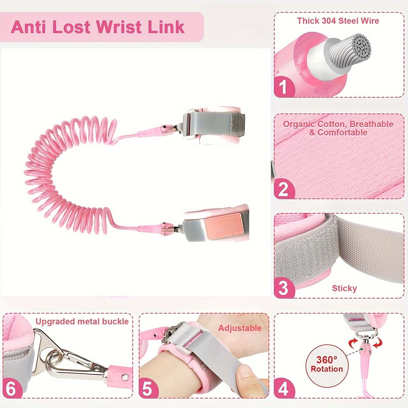 3-in-1 Baby Safety Leash and Harness
