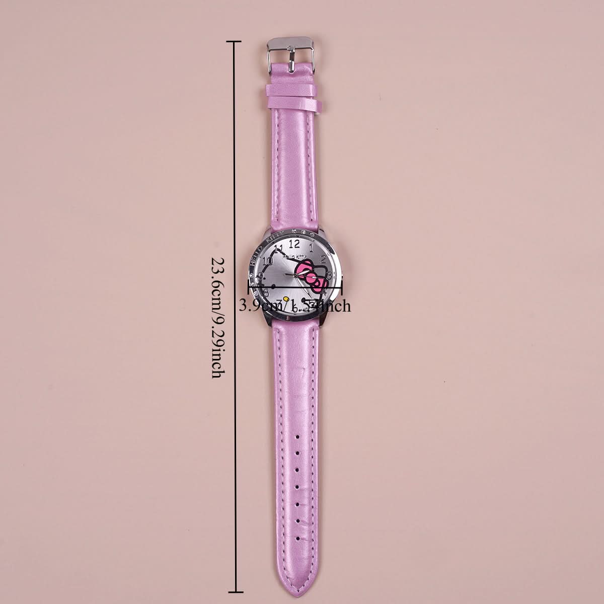 Hello Kitty Quartz Watch for Women - Stainless Steel Case