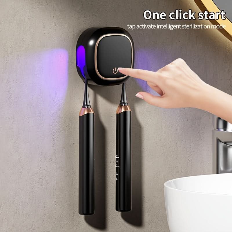 Wall-Mounted UV Toothbrush Sterilizer with USB