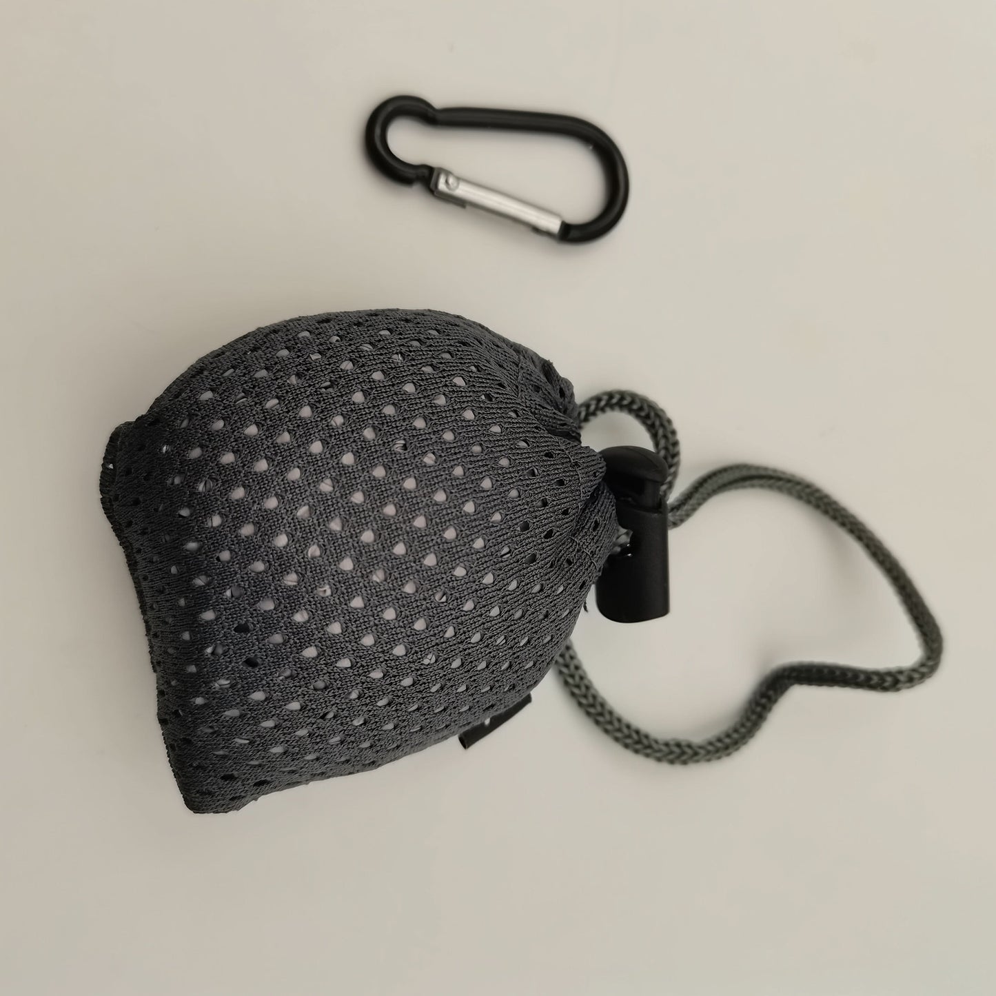 Mini Folding Reusable Shopping Bag – Portable Tote with Key Ring & Carabiner