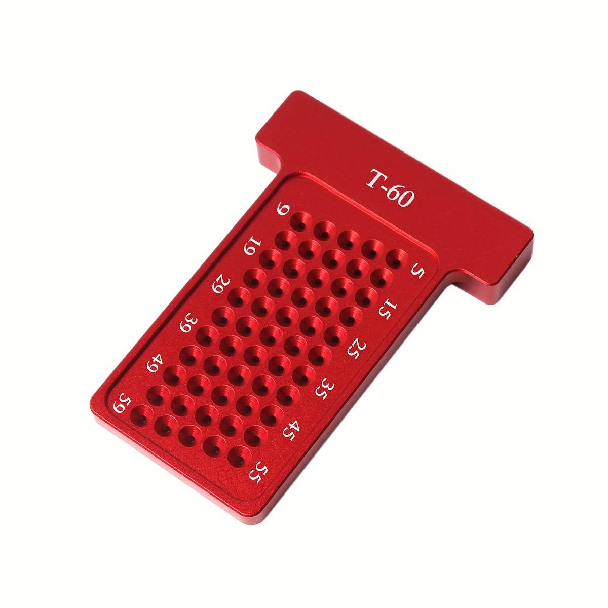 Aluminum T-Type Scribe Ruler for Woodworking