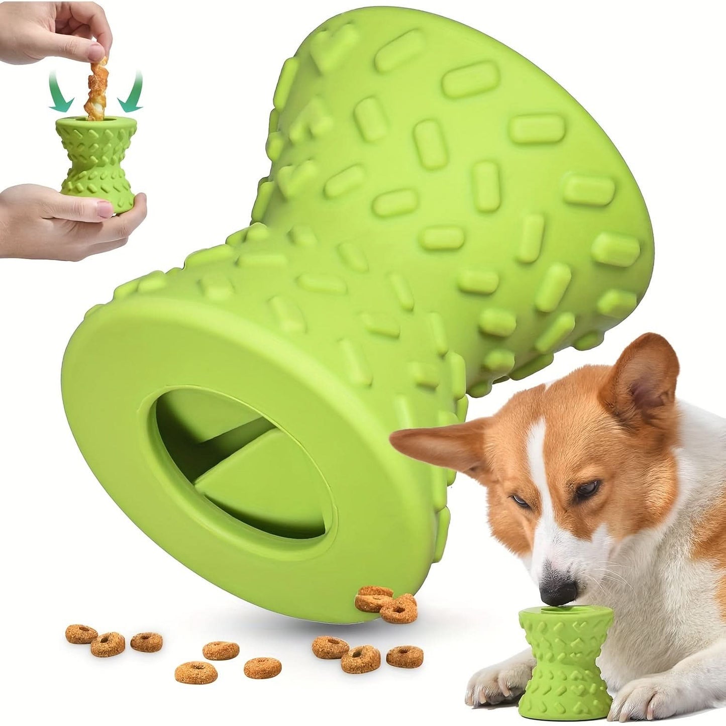 Interactive Dog Puzzle Toy – Treat Dispenser