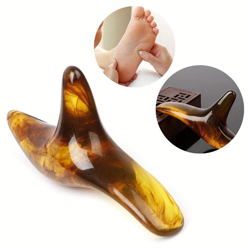Amber Triangle Foot Massager for Plantar Fasciitis