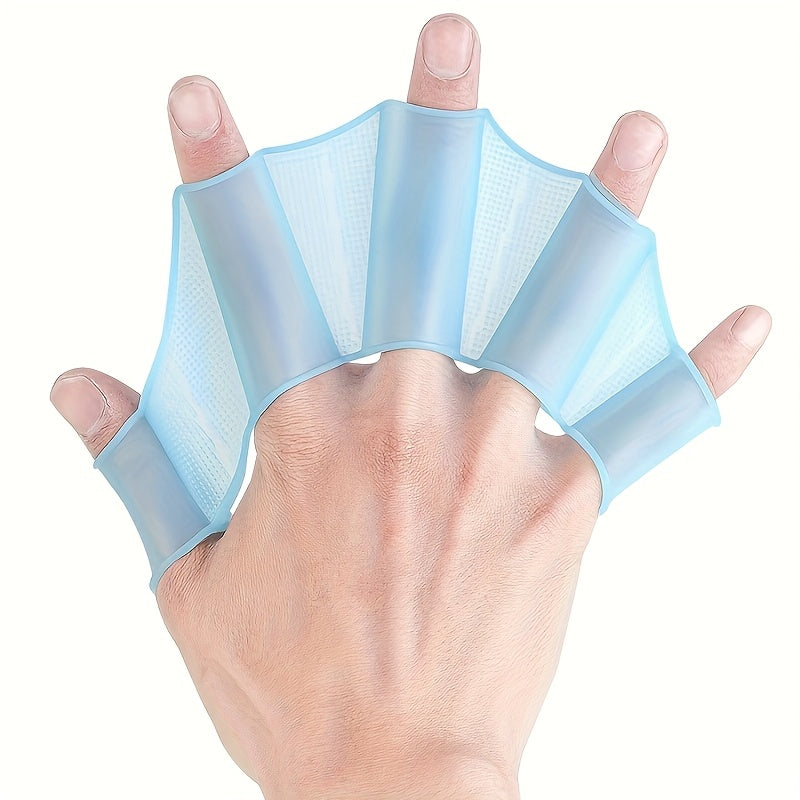 Webbed Aquatic Fitness Paddles for Water Resistance Training, Snorkeling & Aerobics